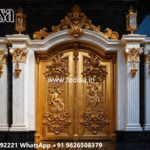 Grand Entrance Gate Designs Main Gate Name Plate Design No-2918