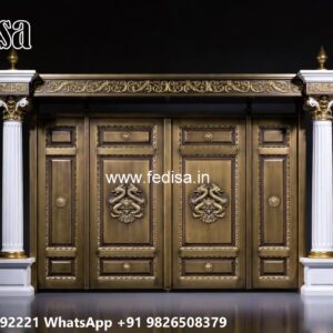 Unique Front Gate Designs Steel Gate Handle Design No-2958