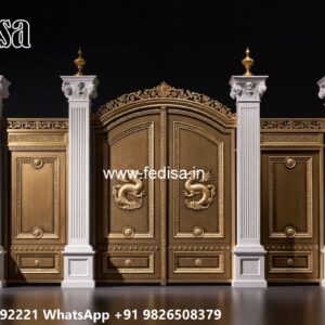 Gate Design Ideas For Modern Homes Single Door Main Gate Design No-2962