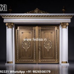 Creative Entrance Gate Ideas Curved Gate Design No-3004