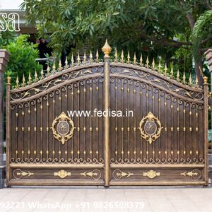 Modern Gate Design Trends Bungalow Main Gate Design No-3028