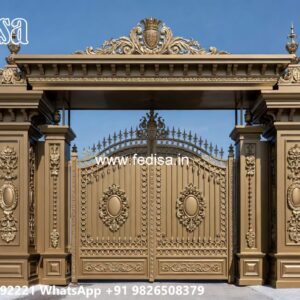 Modern Gate Design Ideas For Stylish Homes Wood And Metal Gates Design No-3047