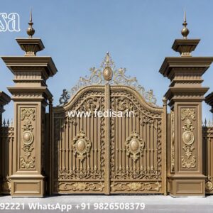 Simple And Elegant Gate Design Ideas Kitchen Front Gate Design No-3049