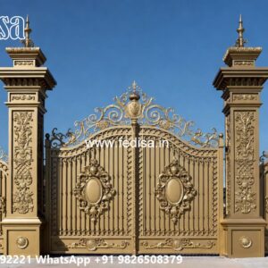 Creative Main Gate Design Ideas Back Gate Design No-3057