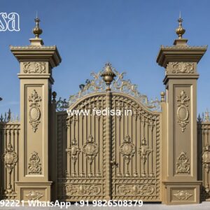 Stylish Front Gate Design Inspiration Loha Pipe Gate Design No-3097