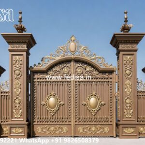 Latest Modern Gate Design Ideas Light Weight Iron Gate Design No-3101