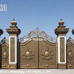 Stylish Entry Gate Design Ideas Iron Steel Gate Design No-3104