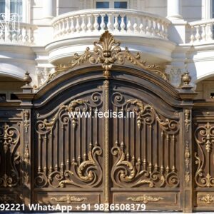 Unique Gate Design Ideas For Villas Residential Gate Design No-3115