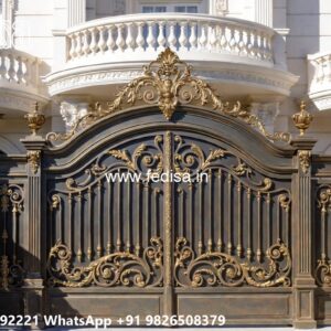 Stylish Gate Design Ideas For Villas Folding Iron Gate Design No-3129