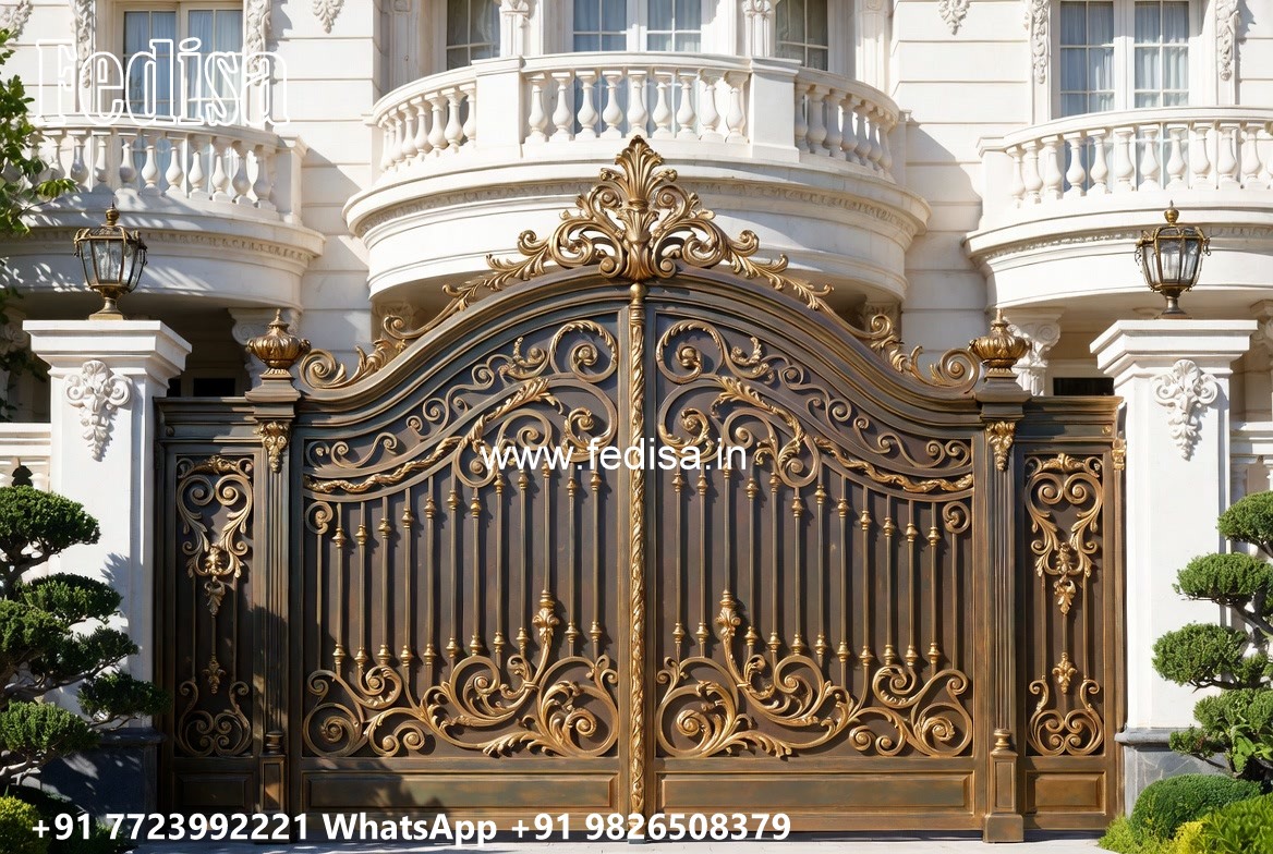 Modern Steel Gate Design Ideas Wooden Jali Gate Design No-3147