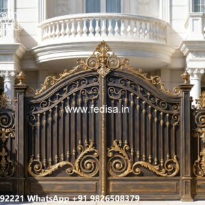 Stylish Gate Design Ideas For Entry Modern Wood Gate No-3173