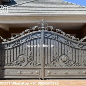Creative Front Gate Design Inspiration Maharaja Steel Gate Design Catalog No-3195