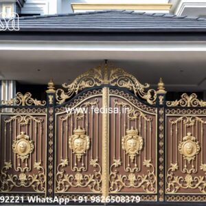 Smart Gate Design Ideas For Houses Wrought Iron Design Catalog No-3214