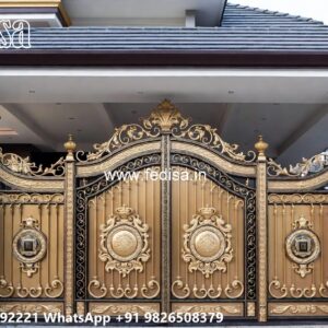 Attractive Front Gate Design Collection Double Door Main Gate No-3220