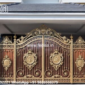 Stylish Front Gate Design Ideas One Side Gate Design No-3230