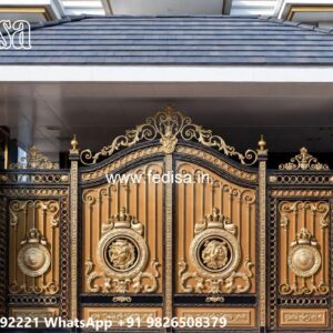 Attractive Gate Design Ideas For Villas Toilet Gate Design No-3232
