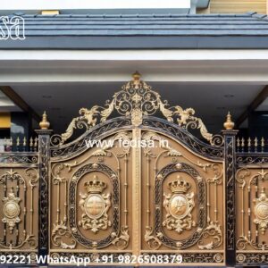 Creative Gate Design Ideas For Entrance Modern Iron Fence No-3236