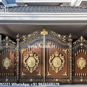 Trending Gate Design Ideas For Entryway Wall Compound Grill Design No-3241