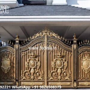 Classic Gate Design Ideas For Homes Lohe Ka Main Gate Design No-3250