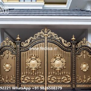 Gate Design Ideas With Security Features Shutter Gate Design For Home No-3252