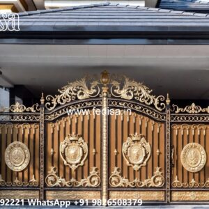 Creative Modern Gate Designs For Small Houses Rod Iron Gate Designs No-3269