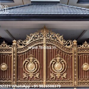 Double Door Gate Design For Home Entrance Grill Design For Boundary No-3272