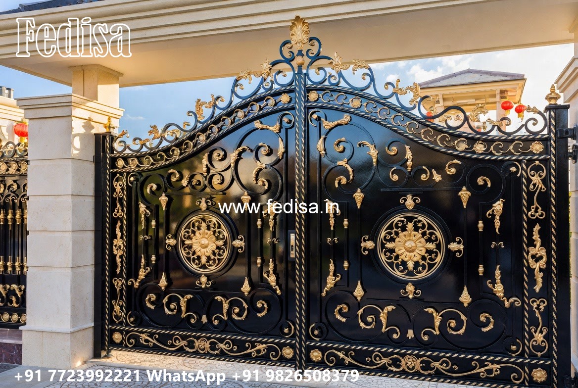 Custom Gate Design Ideas For Unique Homes Home Main Gate Design 2027 No-3305