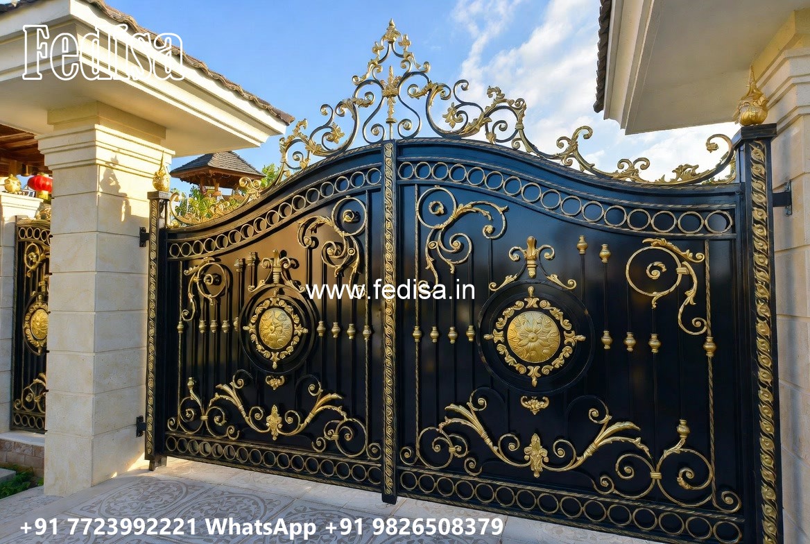 Smart Gate Design For Modern Living Masjid Steel Gate Design No-3312
