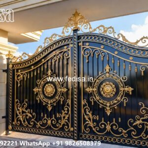 Creative Backyard Gate Designs Simple Metal Gate Design No-3328