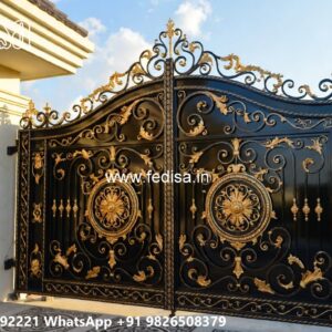 Nature Inspired Gate Design Ideas Fancy Gate Grill No-3329
