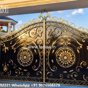 Rich Look Gate Design Ideas Steel Gate For Main Door No-3338