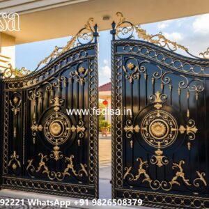 Simple Gate Design Under Budget Wood Gate Design For House No-3342
