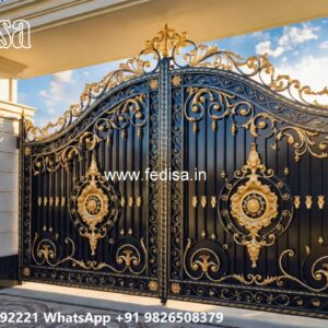 Budget Friendly Steel Gate Ideas Tree Gate Design No-3345