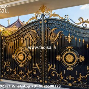 Modern Safe Gate Design Ideas Main Gate Steel Handle Design No-3357