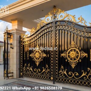 Latest Front Gate Design Ideas Tiles For Gate Pillar No-3359