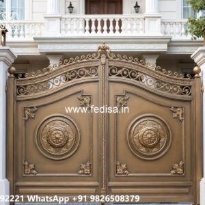 Latest Entry Gate Designs Granite Stone Gate Pillar No-3376