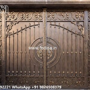 Gate Design Ideas For Every Budget Modern Wrought Iron Fence No-3403