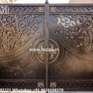 Amazing Entry Gate Designs Mandir Steel Gate Design No-3404