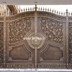Stylish Steel Gate Designs Main Gate Porch Design No-3421