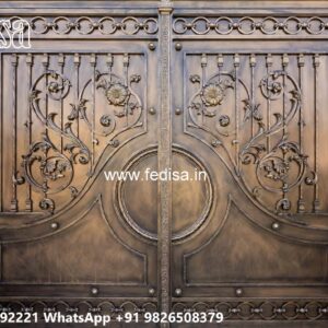 Stylish Modern Gate Ideas Veneer Gate Design No-3444