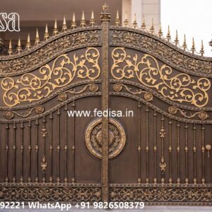 Best Gate Design Ideas Curved Sliding Gate Design No-3453