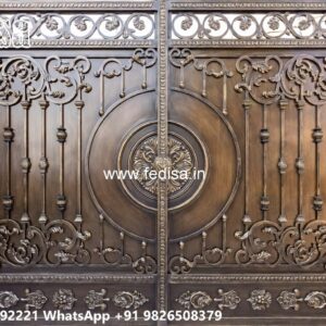 Trending Gate Design Ideas For Home Entrance Main Gate Upper Grill Design No-3463