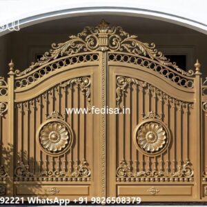 Beautiful Entry Gate Designs For Houses Main Gate Single Door Iron Gate Design No-3480