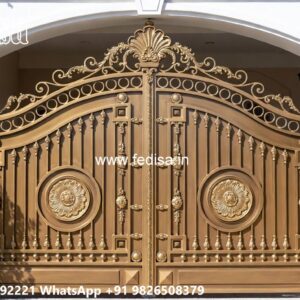 Eye Catching Gate Design Ideas Double Door Net Gate Design No-3499