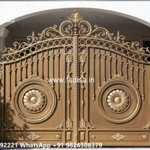 Elegant Gate Design Ideas Collection Iron Gate Flower Design No-3507
