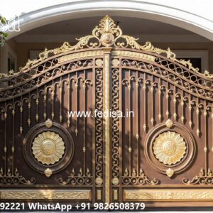 Stylish Front Gate Design Inspiration Steel Gate Sheet Design No-3509