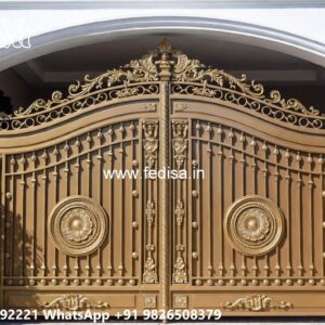 Unique Gate Design Ideas Collection Iron Gate Single Door No-3510