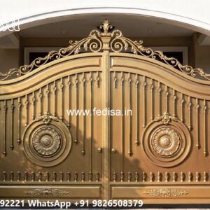 Creative Front Gate Design Ideas Steel Gate Design For Temple No-3519
