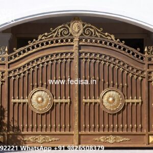 Unique Gate Design Ideas For Villas Steel Small Gate Design No-3527