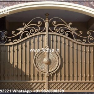 Elegant Front Gate Design Ideas Lohe Ka Fancy Gate No-3542